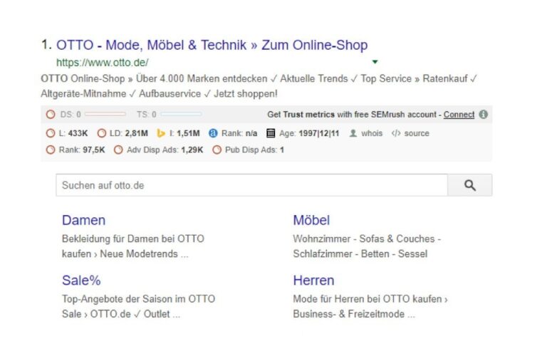 Beispiel einer guten SEO-Meta-Beschreibung und SEO-Titel