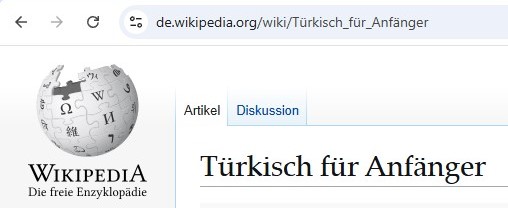 Umlaute in URL Wikipedia