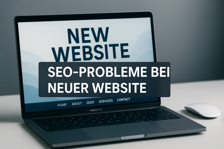 Neue Website wird nicht gefunden