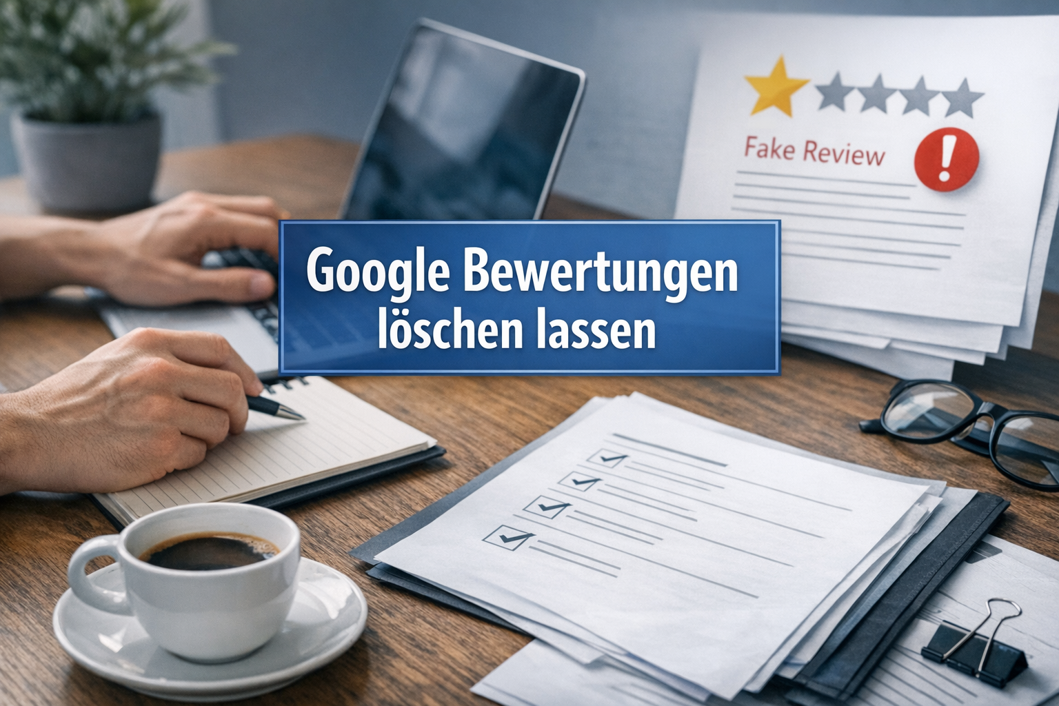 Google Bewertungen löschen lassen