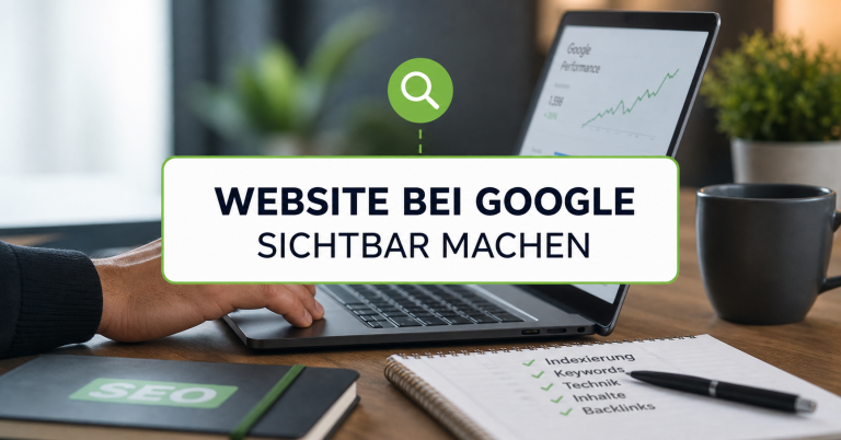 Website bei Google sichtbar machen und gefunden werden