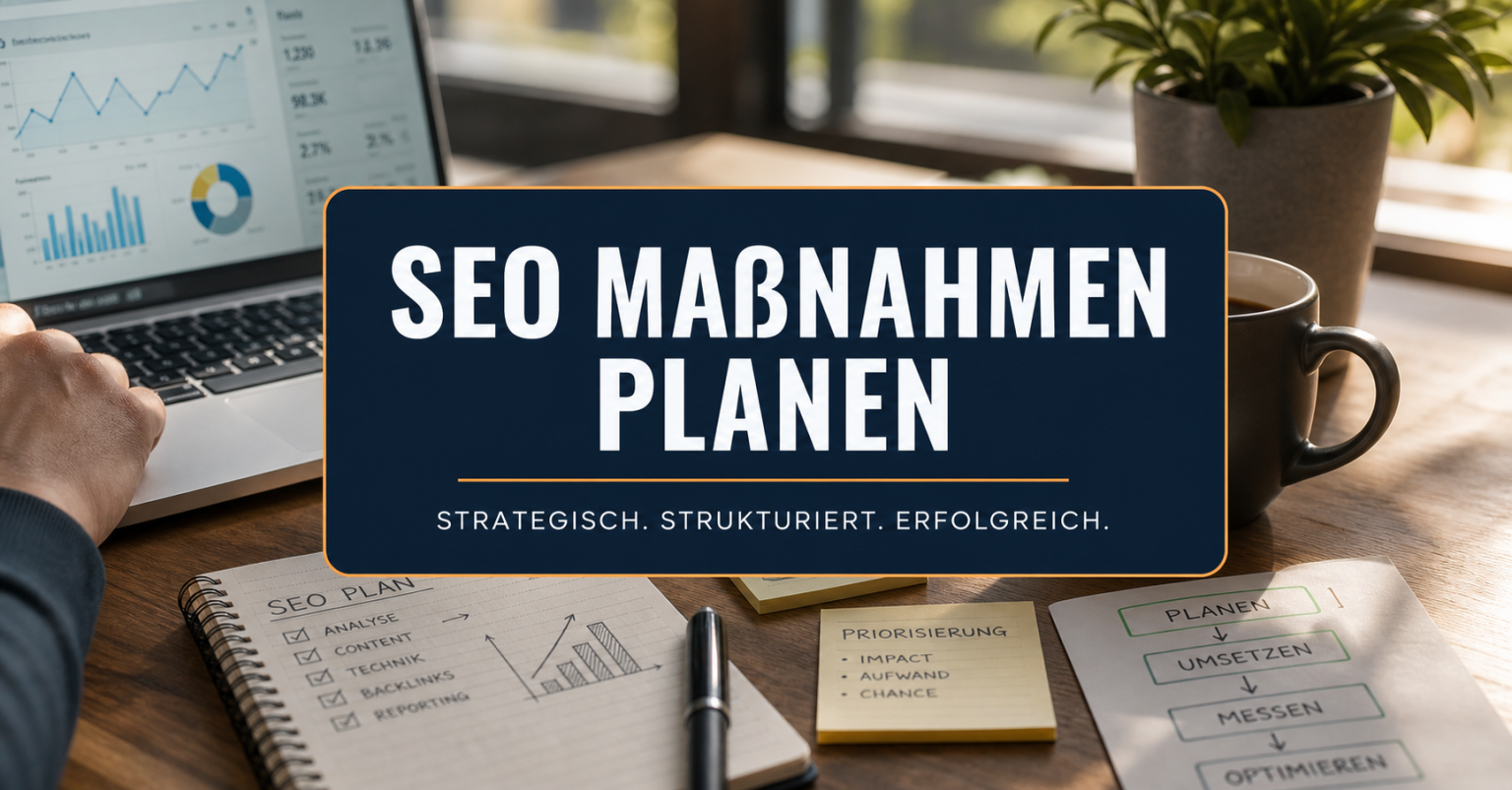 SEO Maßnahmen planen Chaos vermeiden