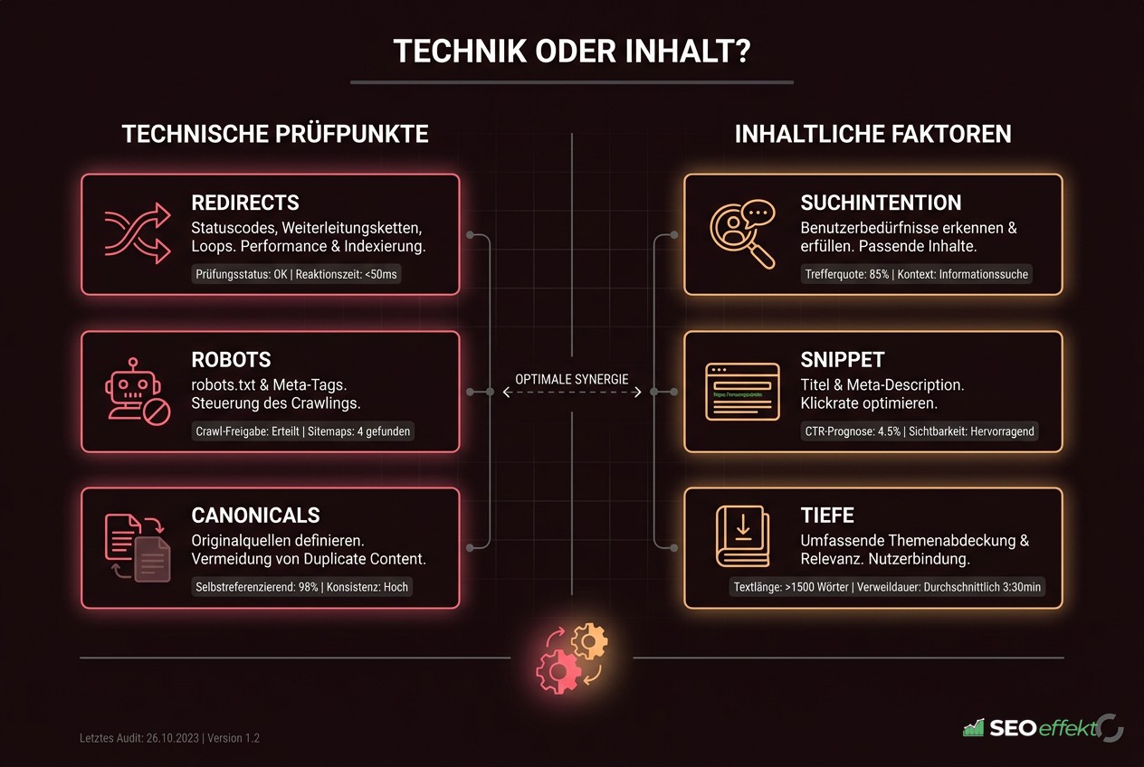Checkliste der wichtigsten Prüfpunkte nach einem Relaunch
