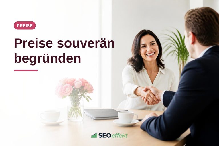 Fünf Schritte, um hochpreisige Dienstleistungen zu verkaufen