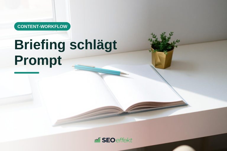 Fünf Schritte für Content-Optimierung mit KI vom Briefing bis zur Freigabe
