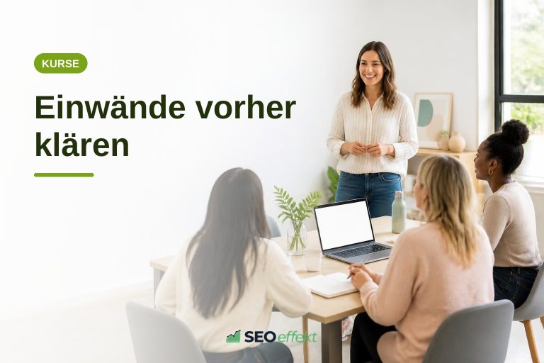 Fünf Schritte, um die Buchungsrate einer Kursseite zu steigern
