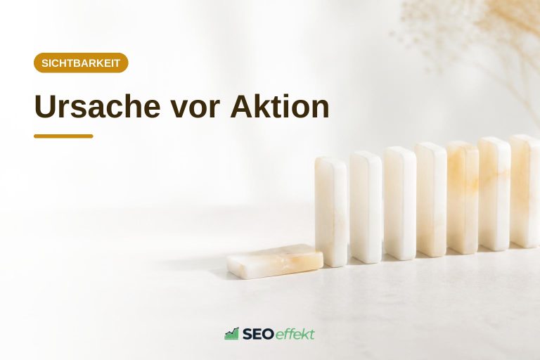 Fünf Schritte zur Eingrenzung eines Sichtbarkeitseinbruchs