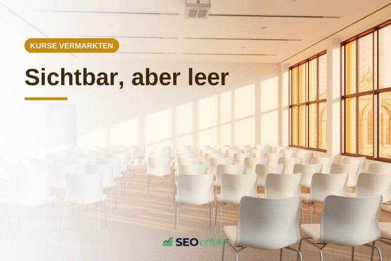 Fünf Schritte, um leere Kurse wieder zu füllen
