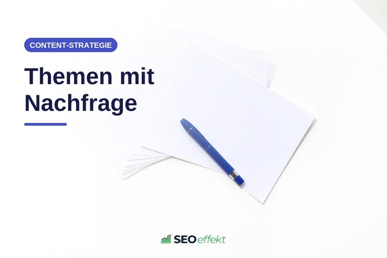 Fünf Schritte zur SEO Content Planung mit Themenclustern