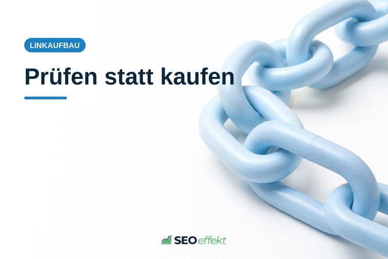 Balkengrafik zu den Prüfkriterien für bezahlte Backlink-Angebote