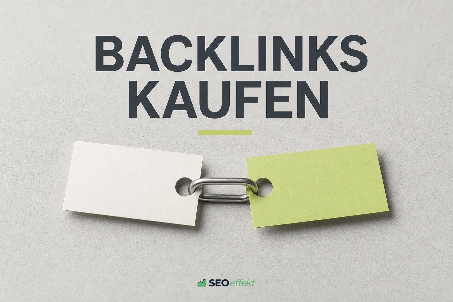 Bildliche Darstellung von starken und schwachen Backlinks