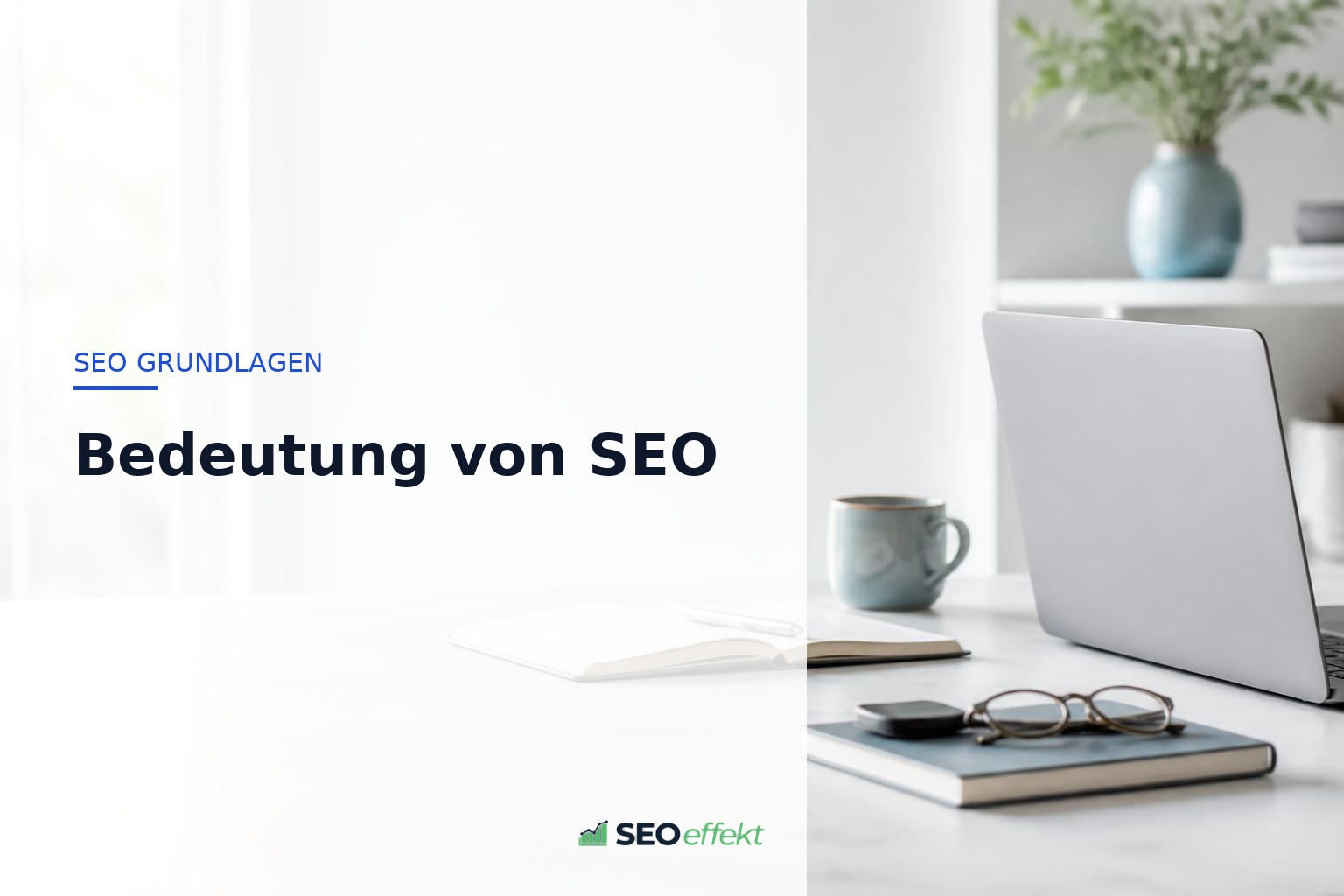 Bedeutung von SEO: Bedeutung von SEO – Beitragsbild von SEOeffekt