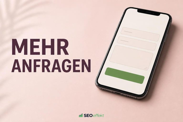 Beitragsbild: Conversion Rate optimieren, damit Besucher wirklich anfragen