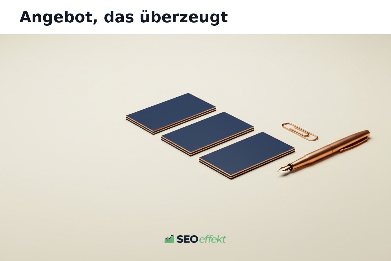 Helle Editorial-Illustration zum Strukturieren eines SEO-Angebots