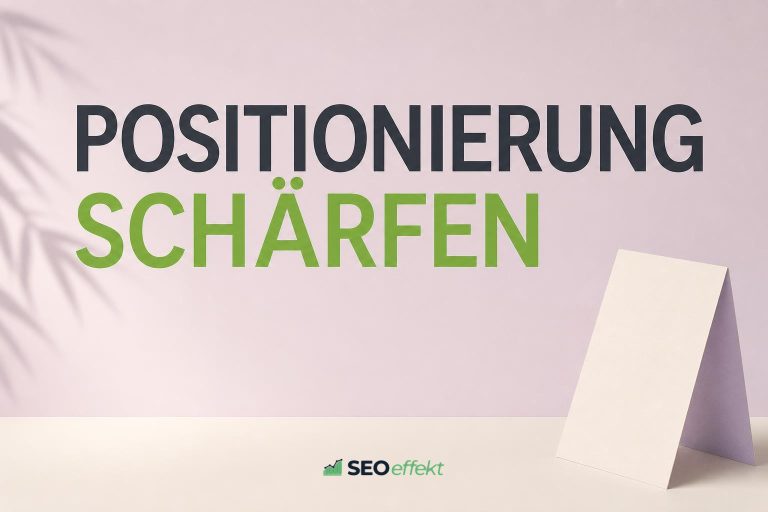 Positionierung als Coach schärfen: Angebot in einem Satz
