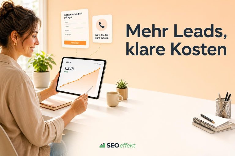 Redaktionelles Beitragsbild zur Leadgenerierung mit Google Ads
