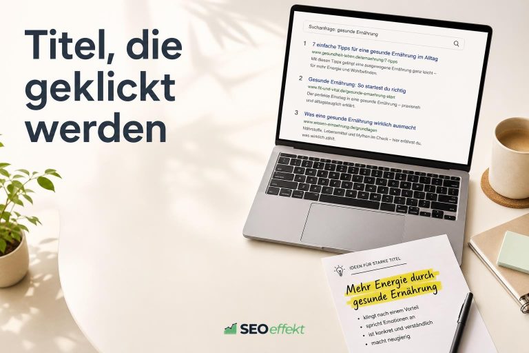 Redaktionelles Beitragsbild zum Optimieren von Meta-Titeln