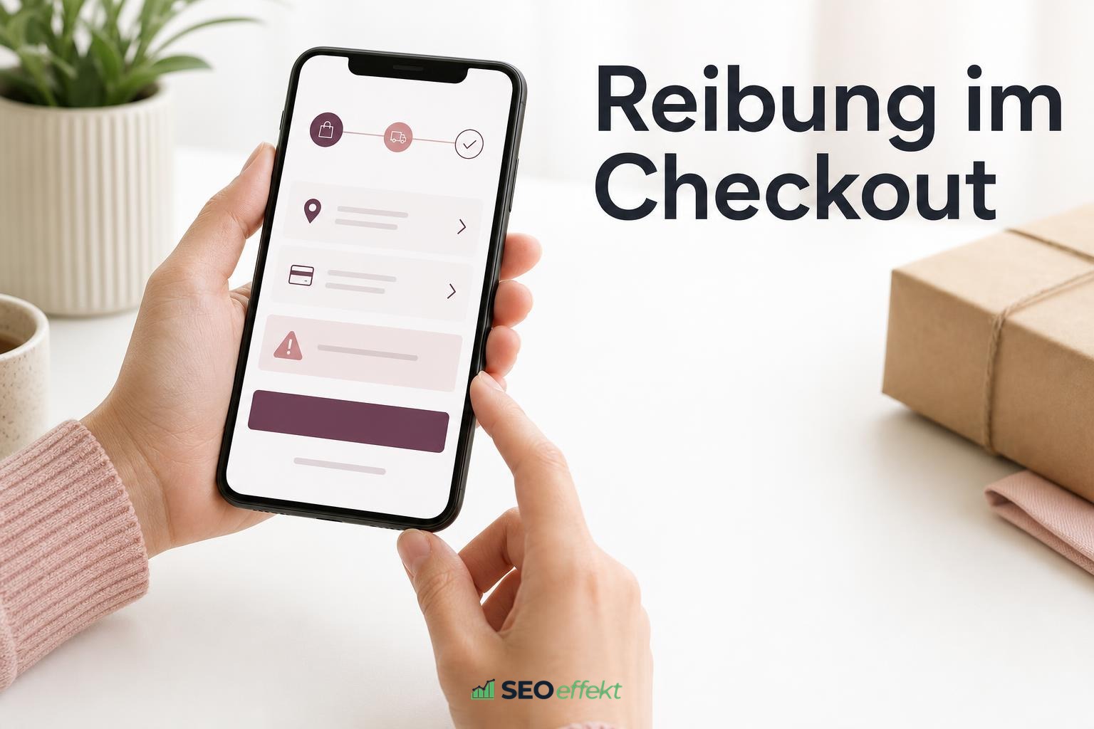 Beitragsbild: Reibung im Checkout eines Online-Shops finden