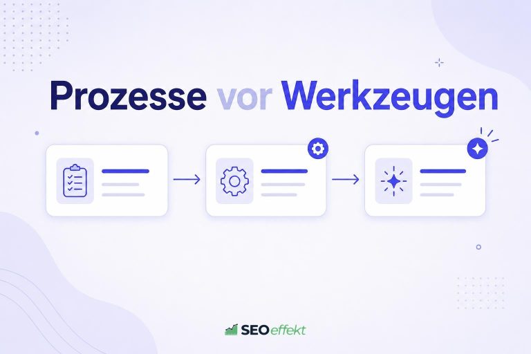 Redaktionelles Beitragsbild zur SEO-Automatisierung mit KI