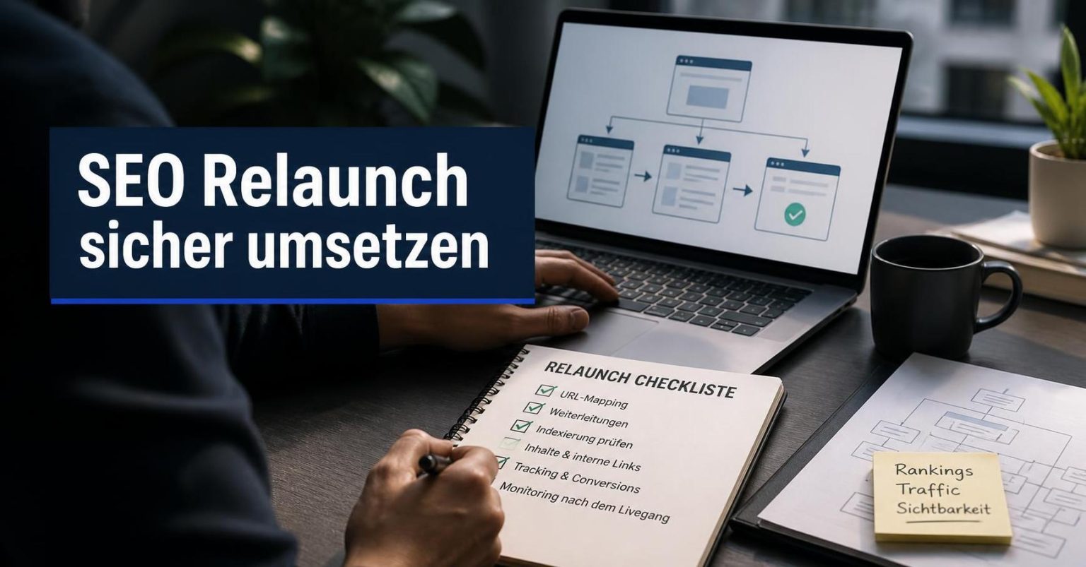 SEO Relaunch Checkliste: Rankings und Sichtbarkeit sicher übertragen