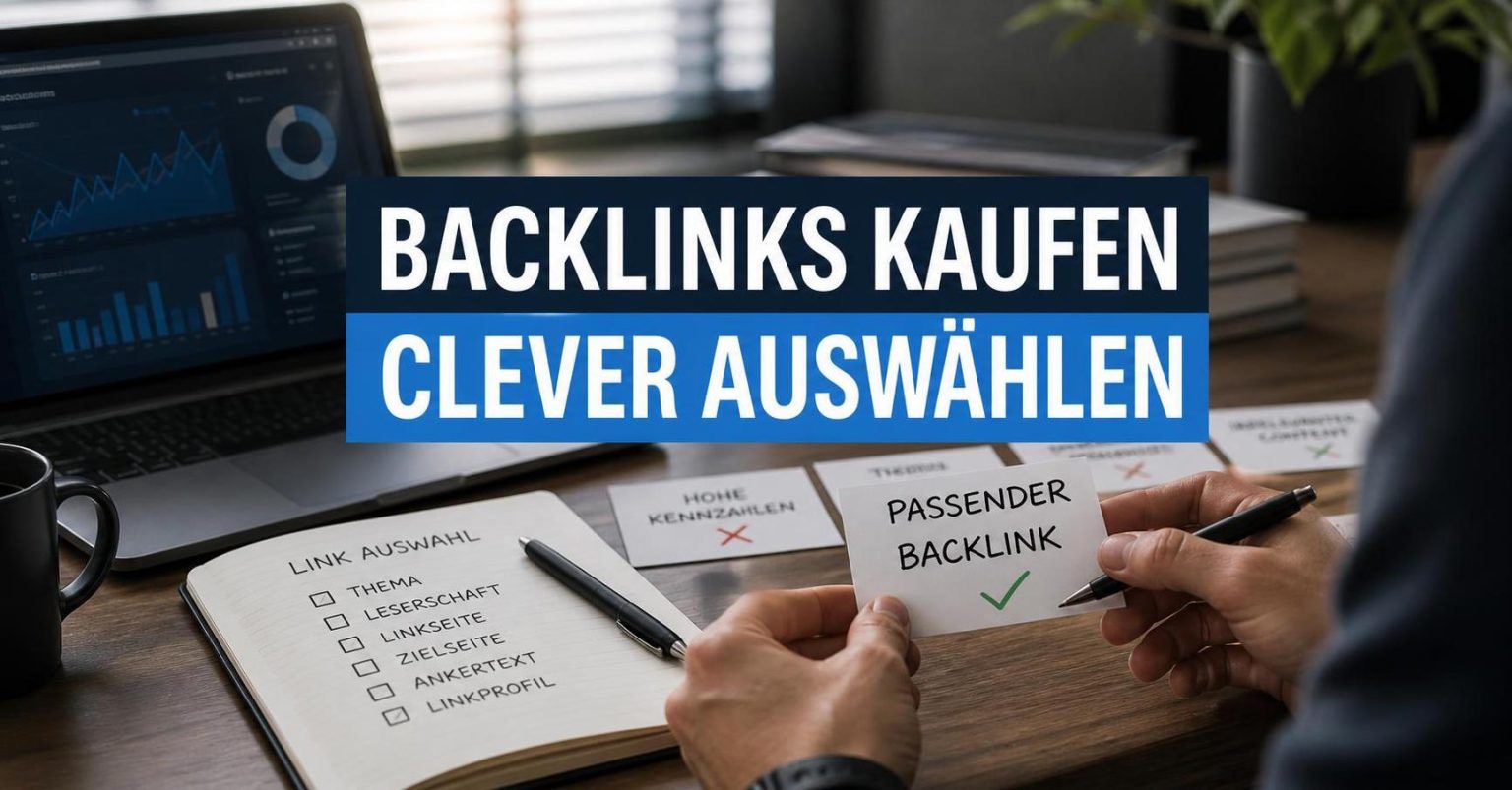 Backlinks kaufen: So wählen Sie passende Links für Ihre Website aus