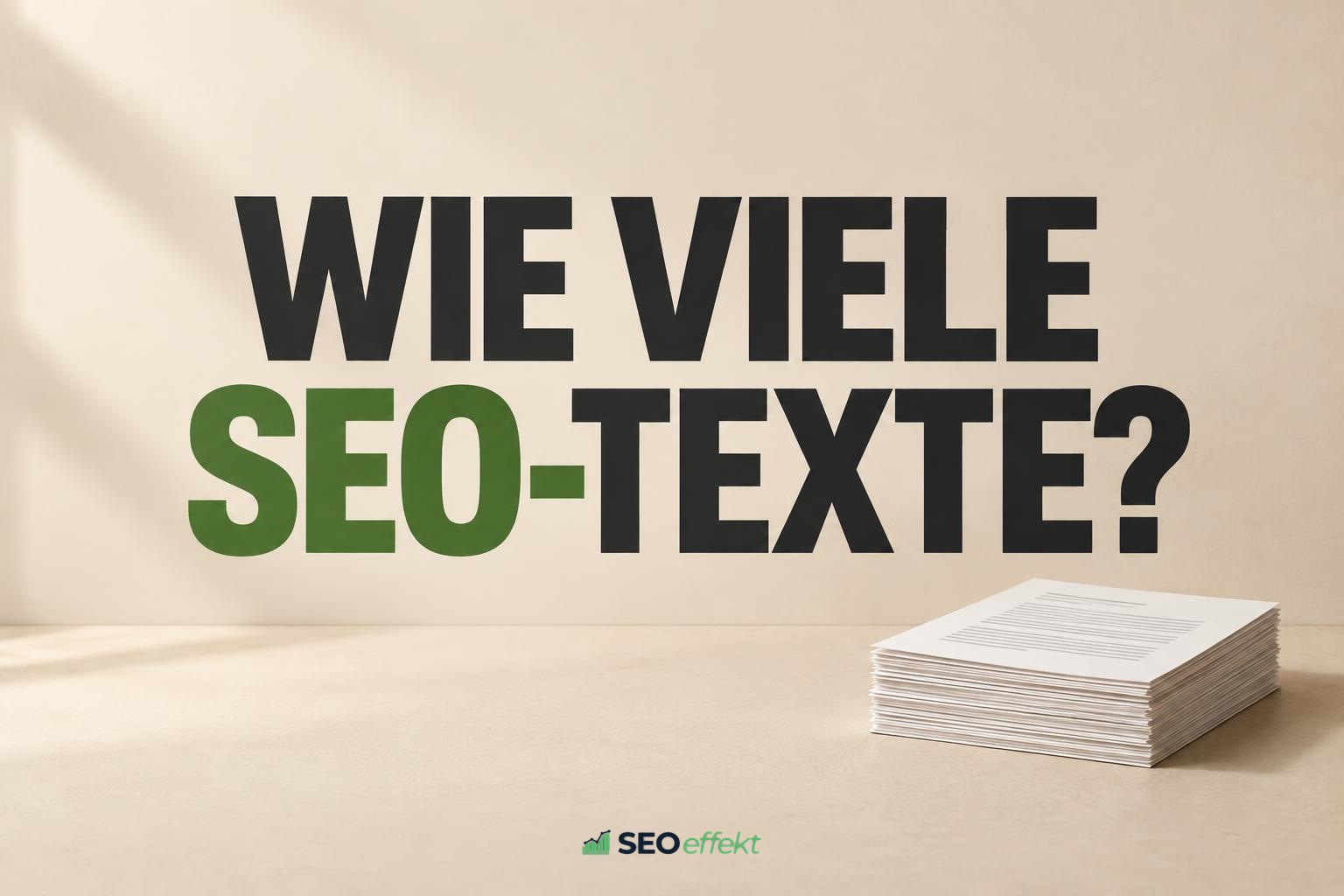 Wie viele SEO-Texte pro Monat? So planen Sie den passenden Umfang für Ihre Ziele
