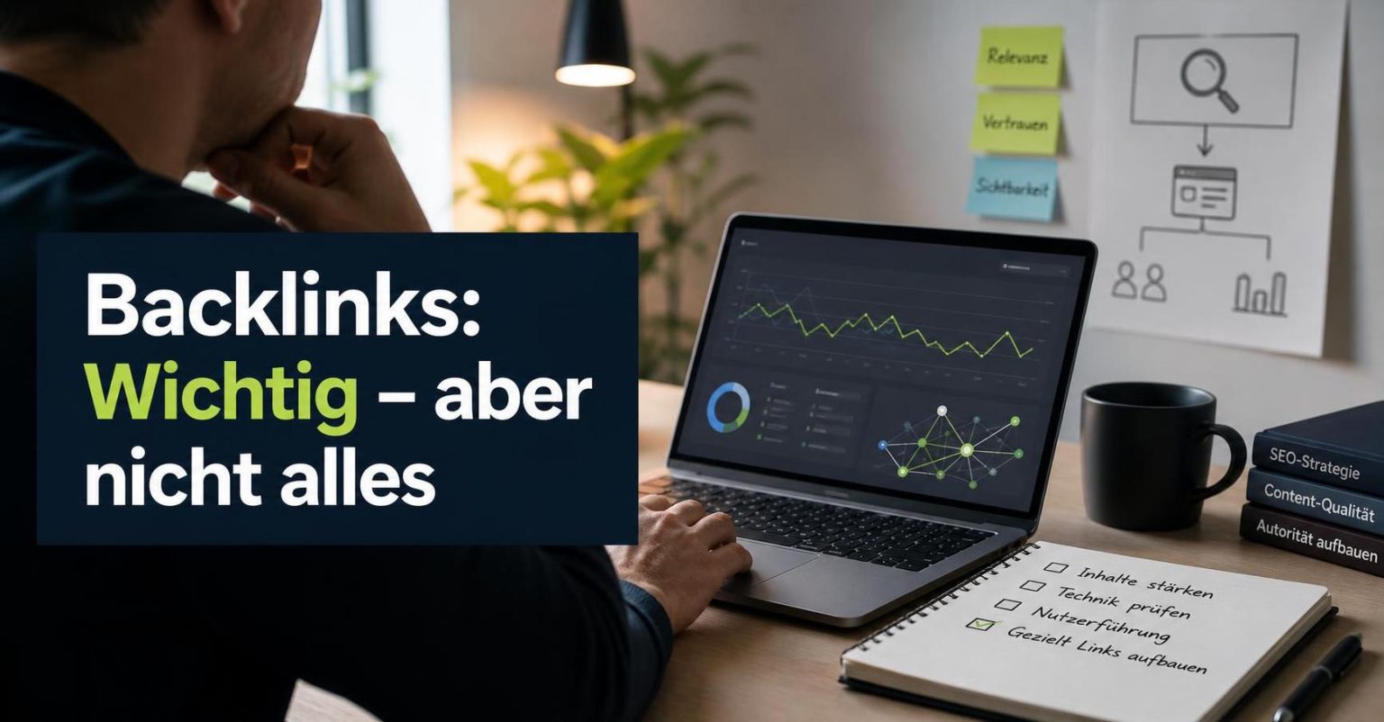 Sind Backlinks noch wichtig für SEO? Was Unternehmen heute wirklich brauchen